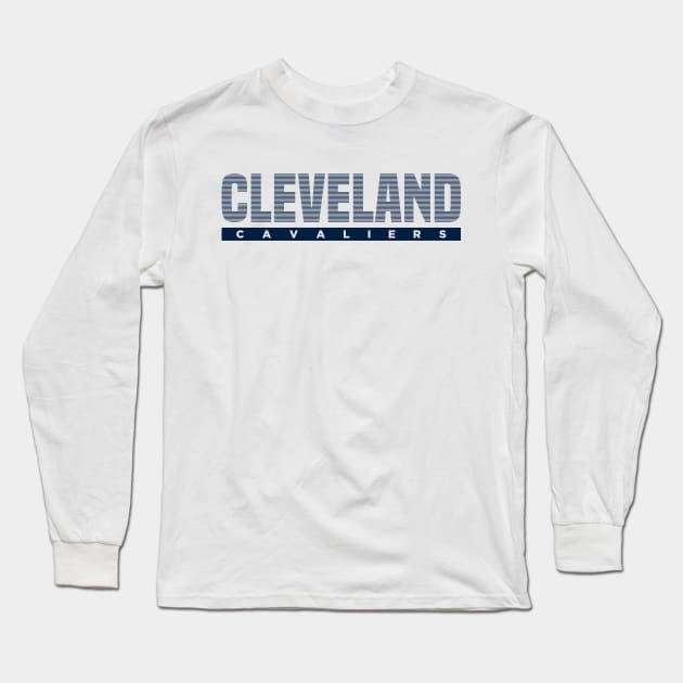 Cleveland Cavaliers 3 Long Sleeve T-Shirt by HooPet